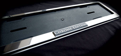 range rover number plate holder